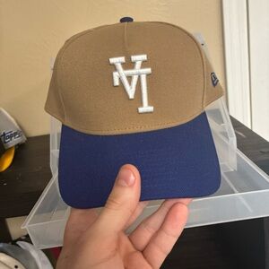 New Era Brown and Blue Baseball Cap